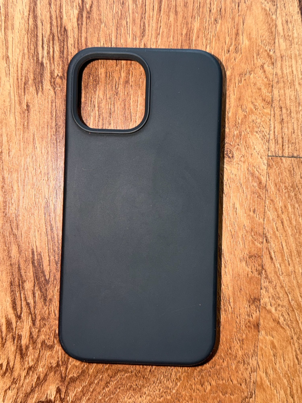 iPhone 13 Pro Max Black Silicone Phone Case